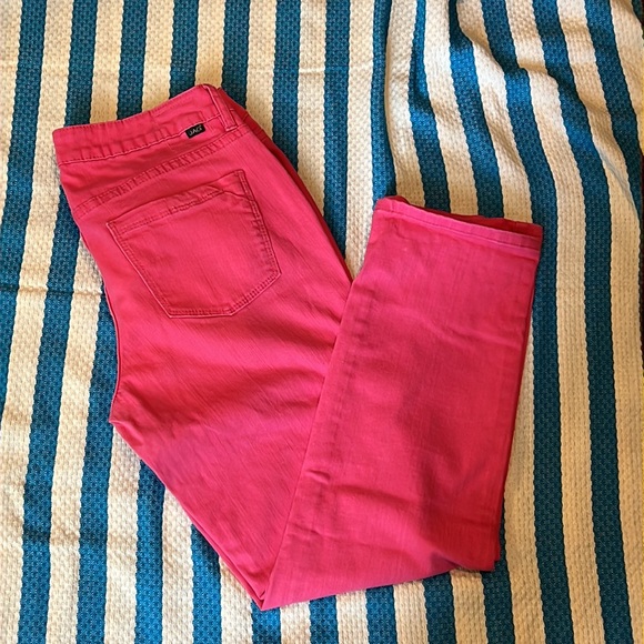 Jag Jeans Size 8 Pink Denim Slim Ankle Stretch Y2K - Picture 7 of 7